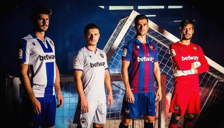 La Liga (Tây Ban Nha) cấm các Nhà cái tài trợ trên áo đấu - levante ud betway