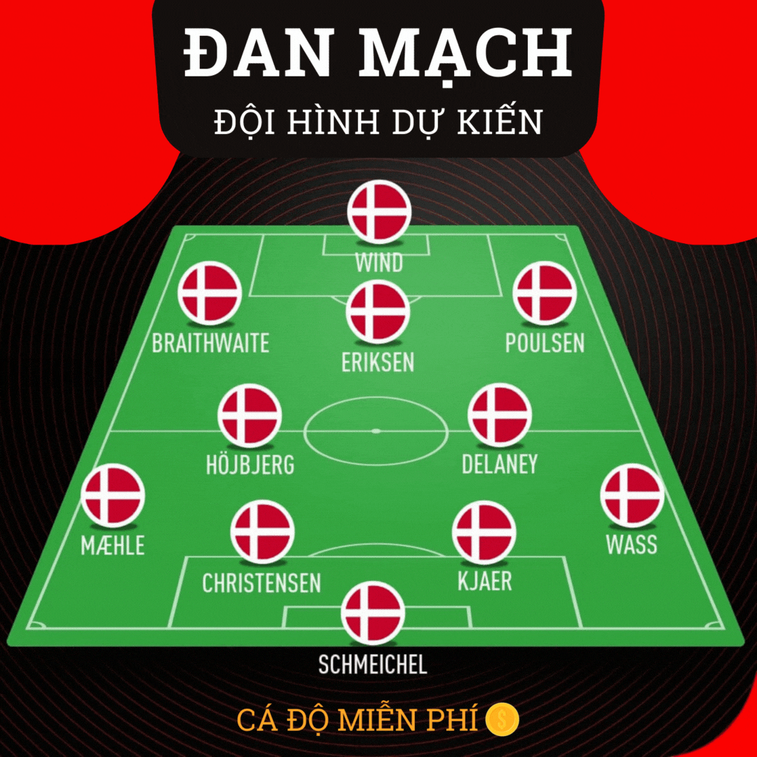 Đội Hình tuyển Đan Mạch Tại Euro 2021 Có Gì Đặc Biệt - cadomienphi - 4