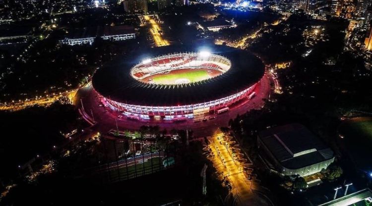 Các trận đấu trên sân Gelora Bung Karn của Indonesia được diễn ra vào 16h30