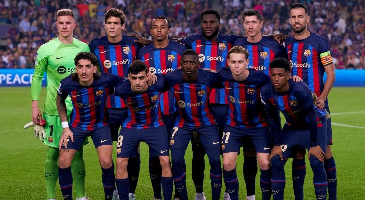Đội hình thi đấu dự kiến của Barcelona