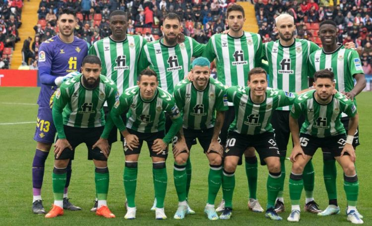 Đội hình thi đấu dự kiến của Betis